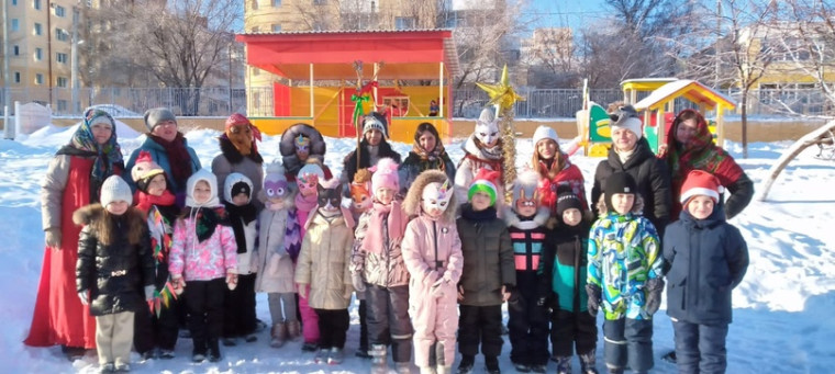 Святочные гуляния.